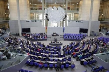 Sitzung im Bundestag